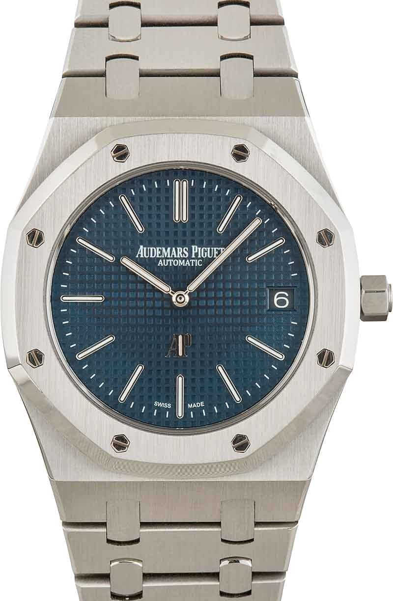Audemars Piguet Royal Oak "Jumbo" Extra Thin Blue Dial
