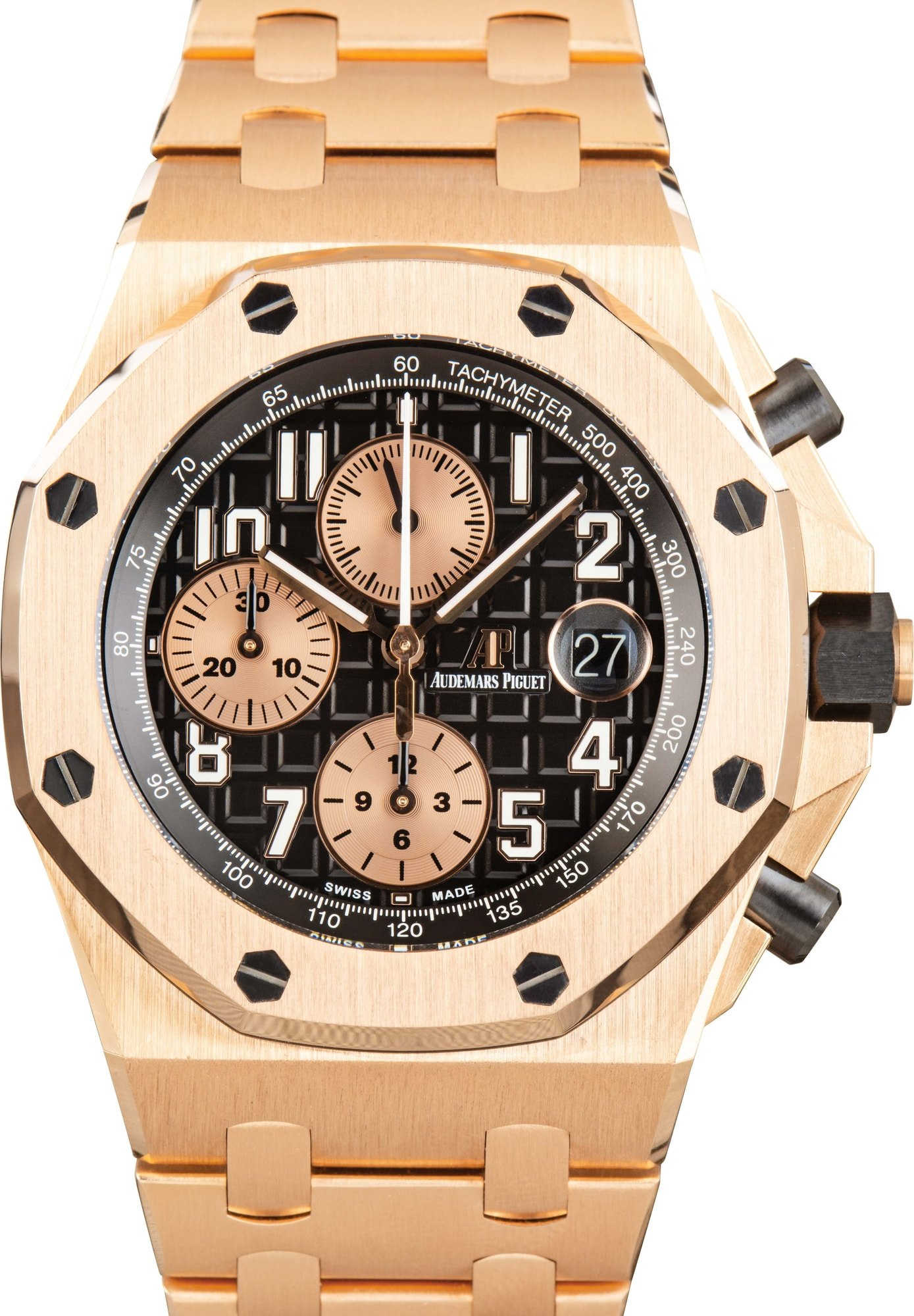 Audemars Piguet Royal Oak Offshore Black Mega Tapisserie Dial