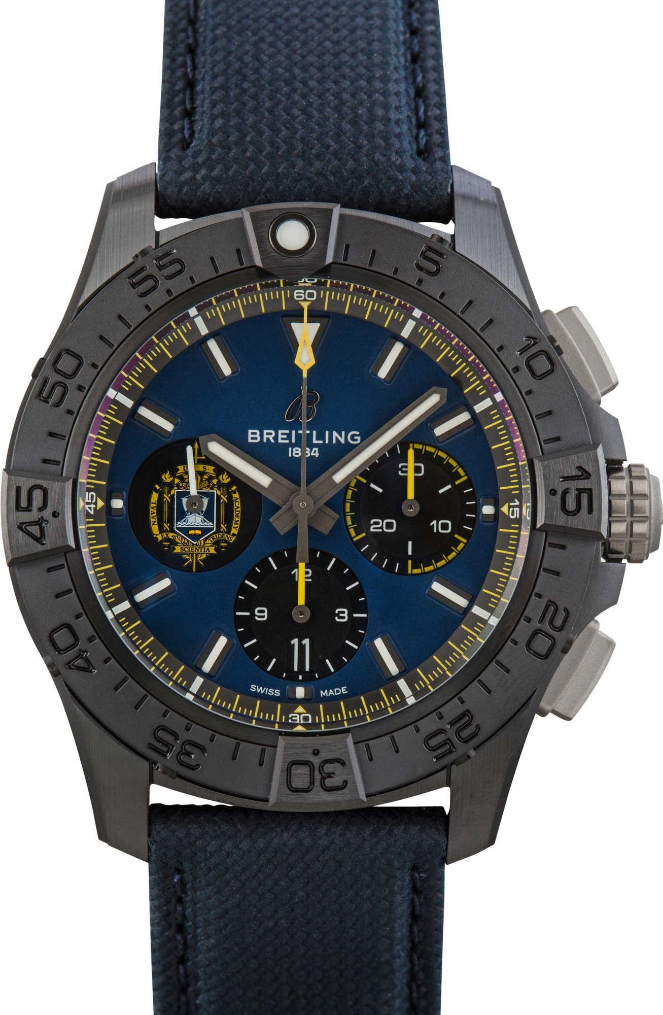 Breitling Avenger B01 Chronograph 42 Night Mission US Naval Academy Ceramic