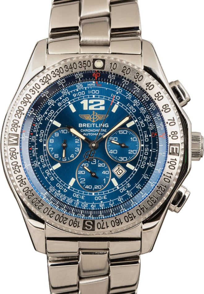 Pre-Owned Breitling B-2 Stainless Steel