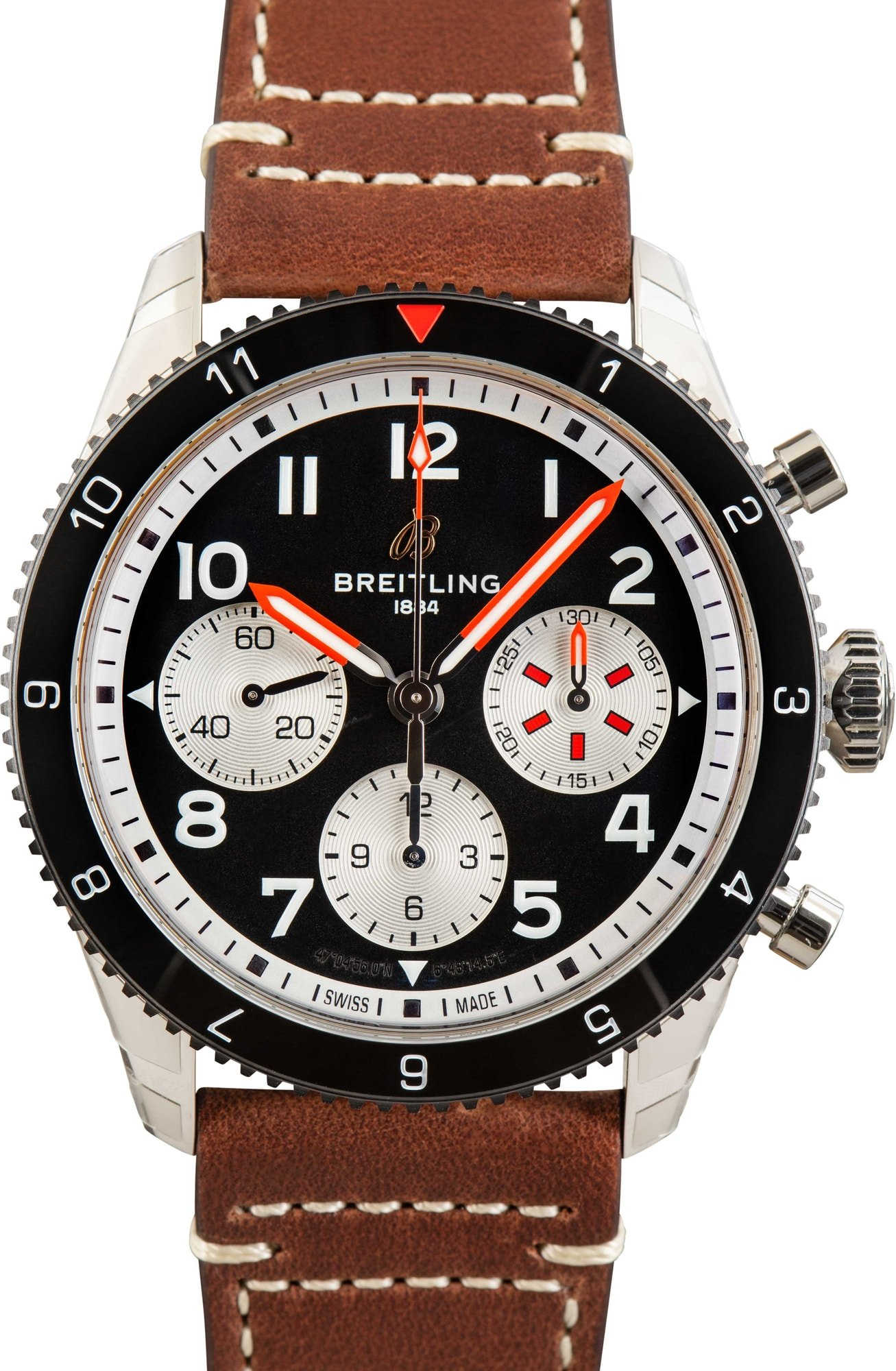 Breitling Classic AVI Chronograph 42 Mosquito Black Dial