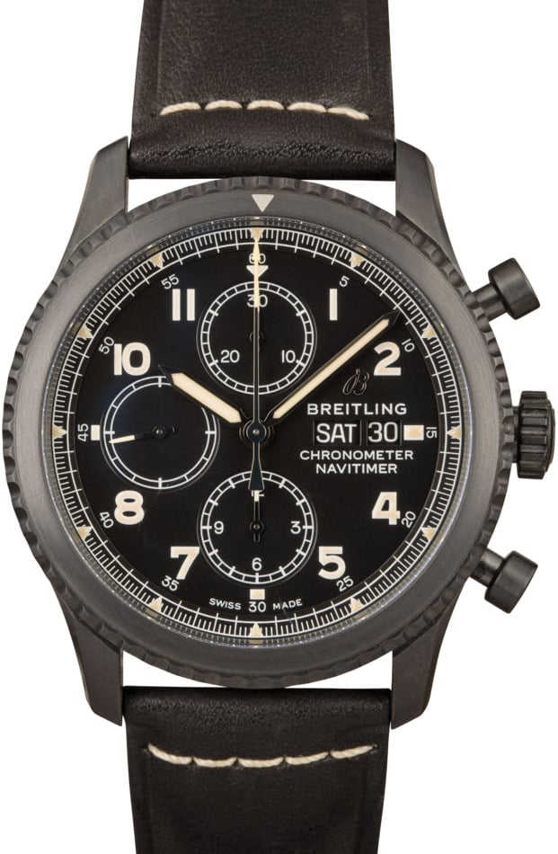 Mens Breitling Navitimer 8 Black Dial