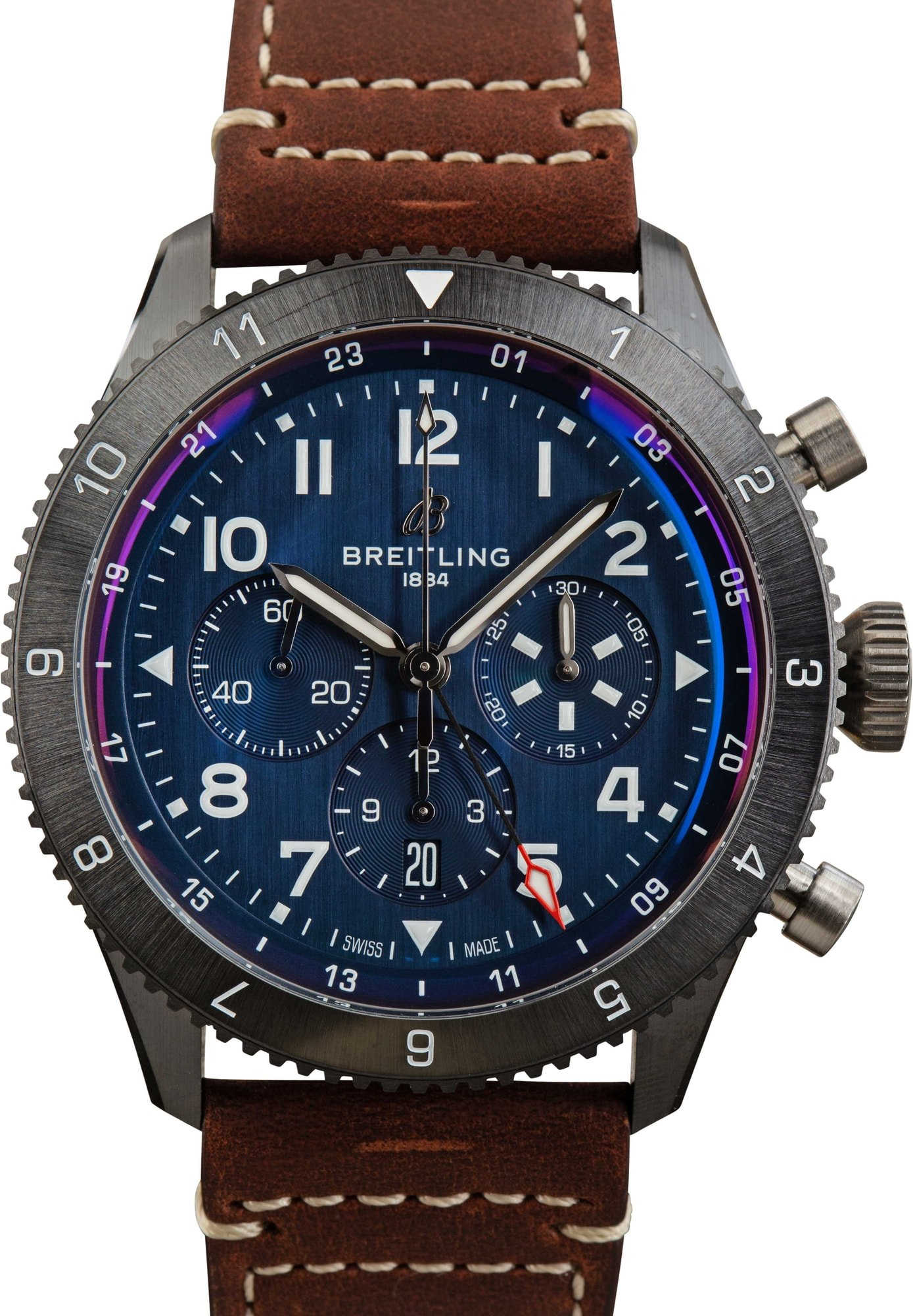 Buy Breitling Super AVI SB04452A1C1X2 | Bob's Watches - Sku