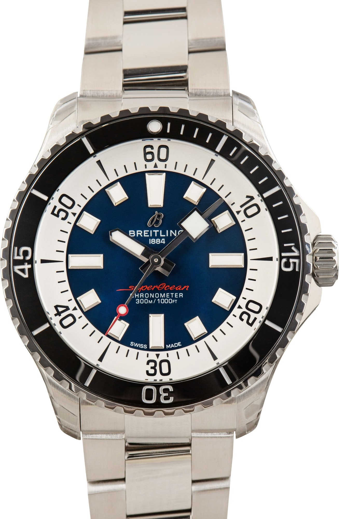 Breitling Superocean Automatic 44 Stainless Steel Blue Dial