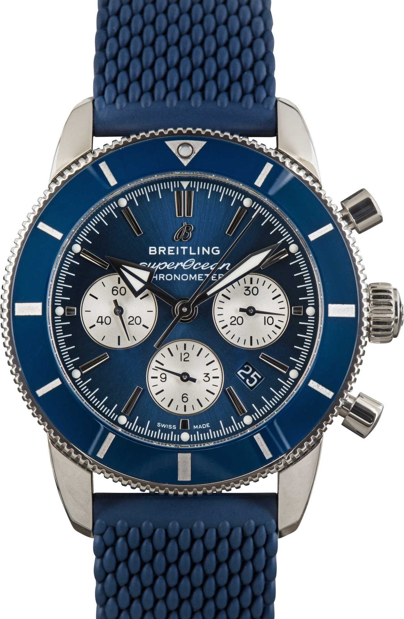 Breitling Superocean Heritage B01 Chronograph 44 Steel on Rubber