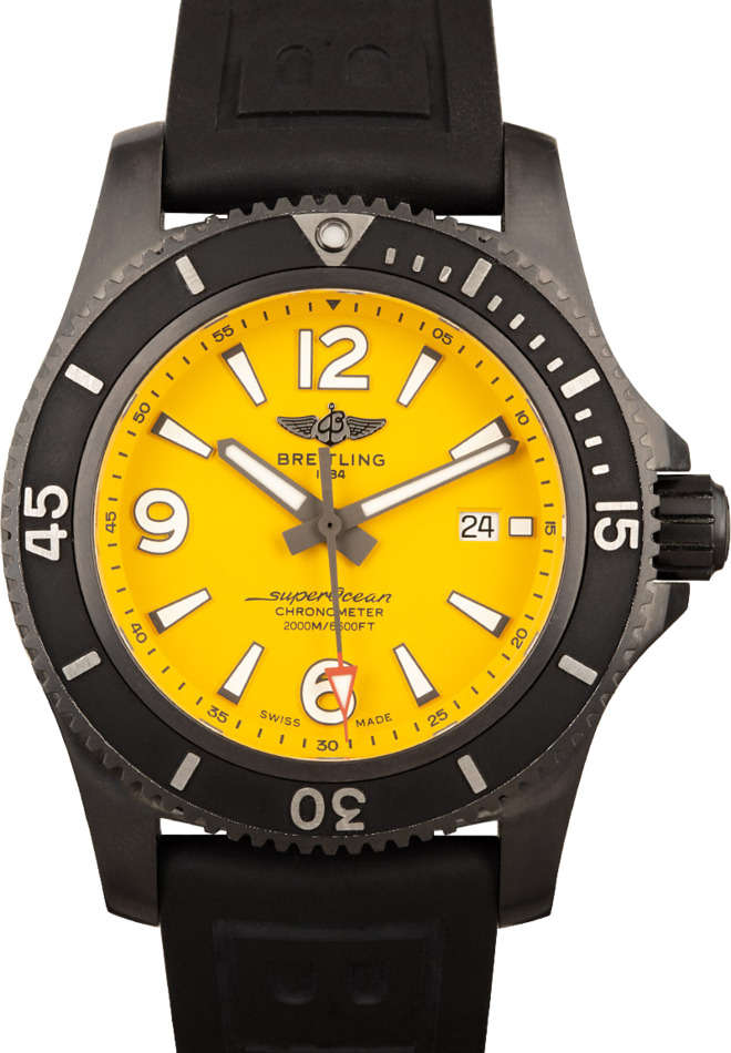 Breitling superocean 44 yellow sale