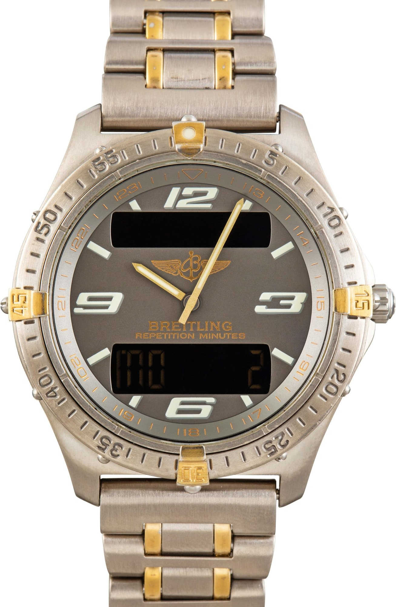 Breitling Aerospace Analog Digital Watch Ref F65362