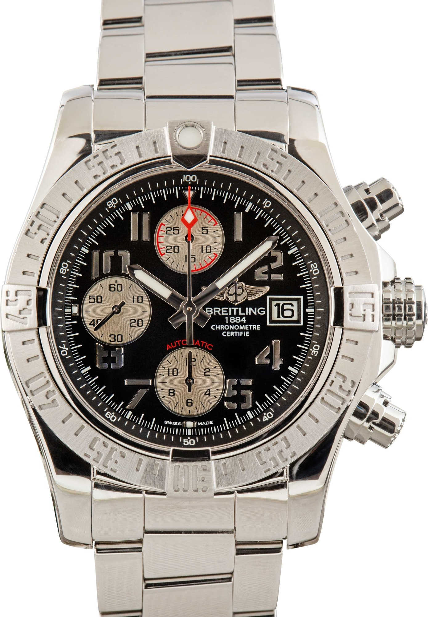 Breitling Avenger II Black Dial