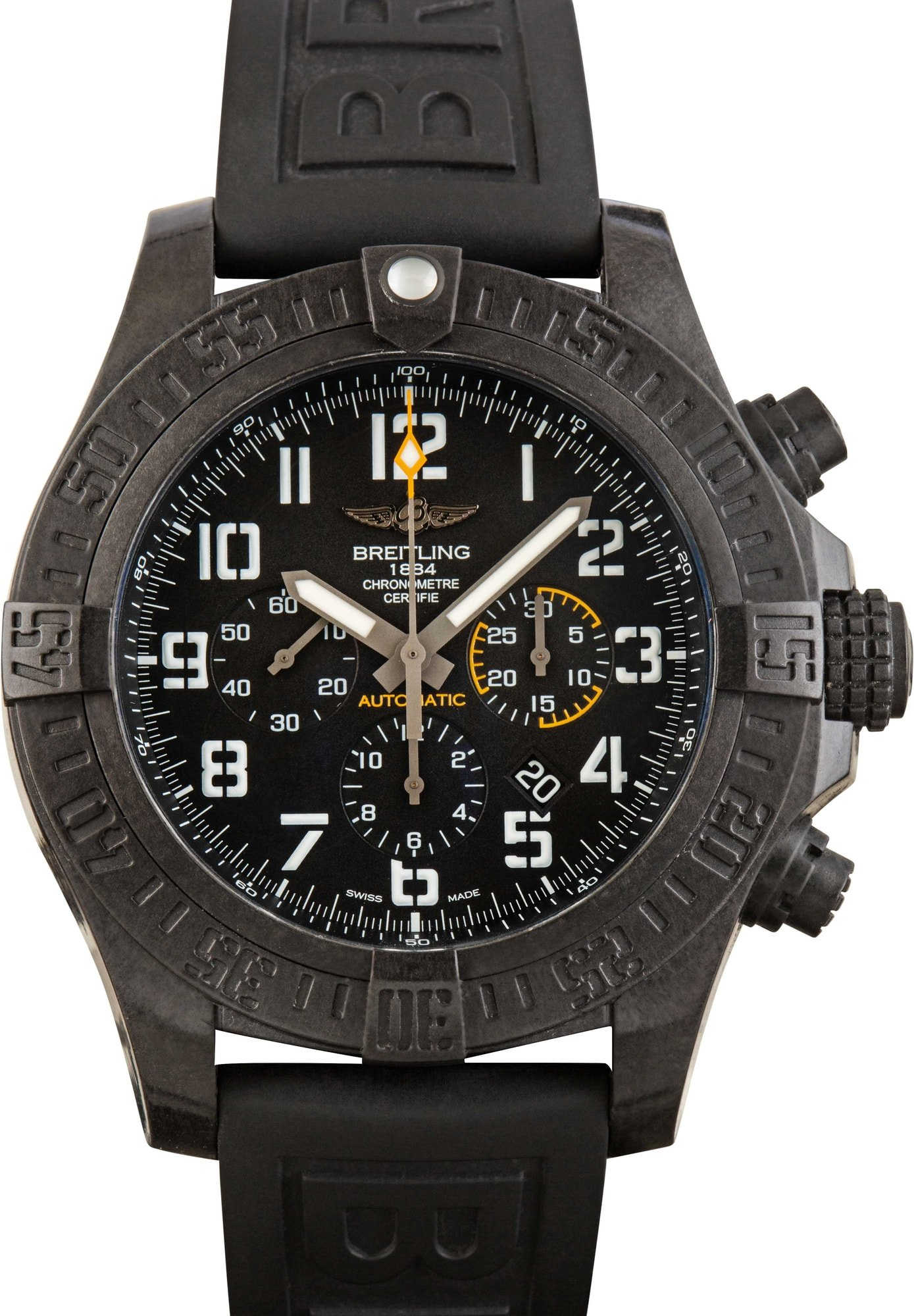 Breitling Avenger Hurricane Chronograph Black Dial