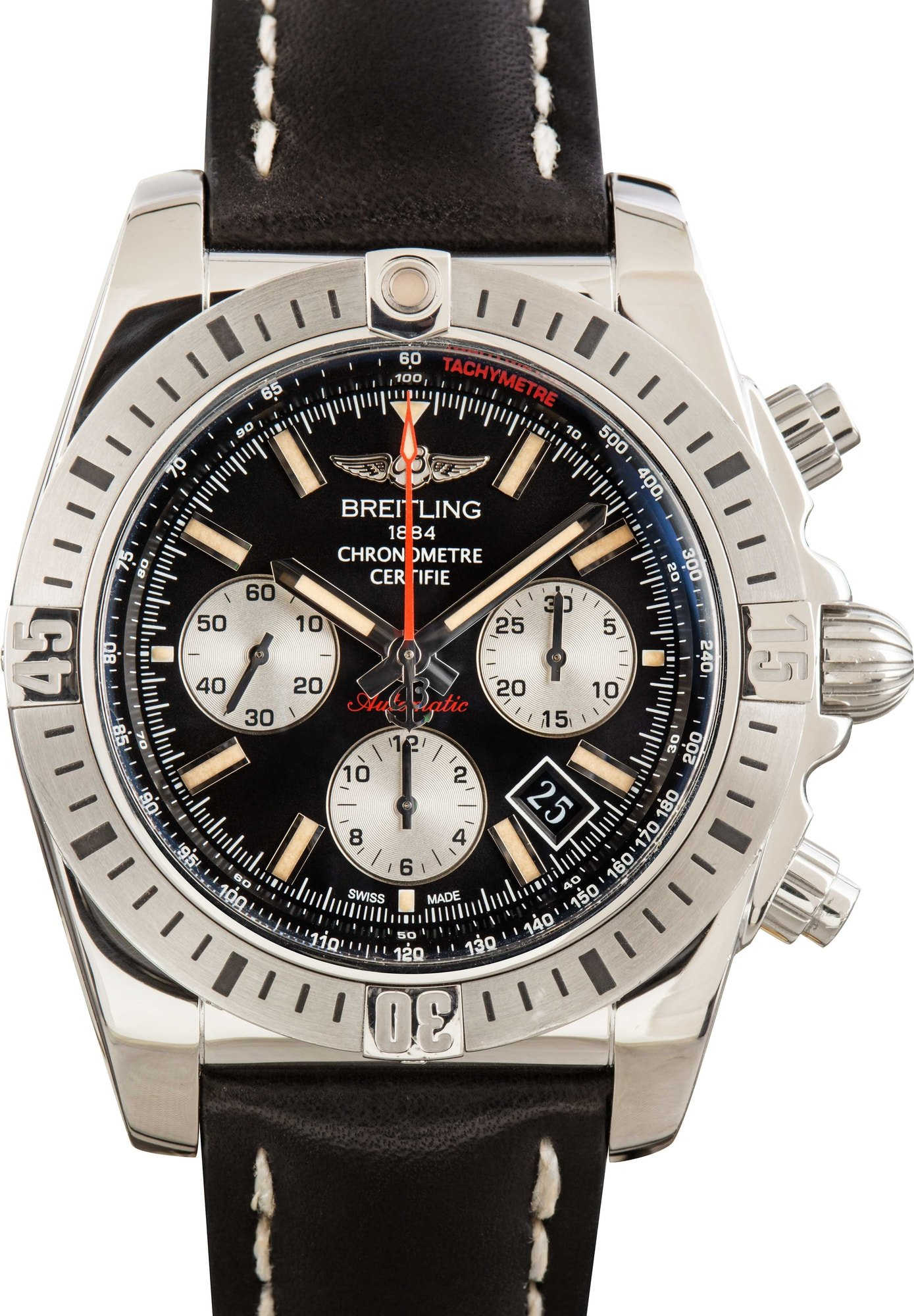 Breitling Chronomat Chronograph 44 Black Dial