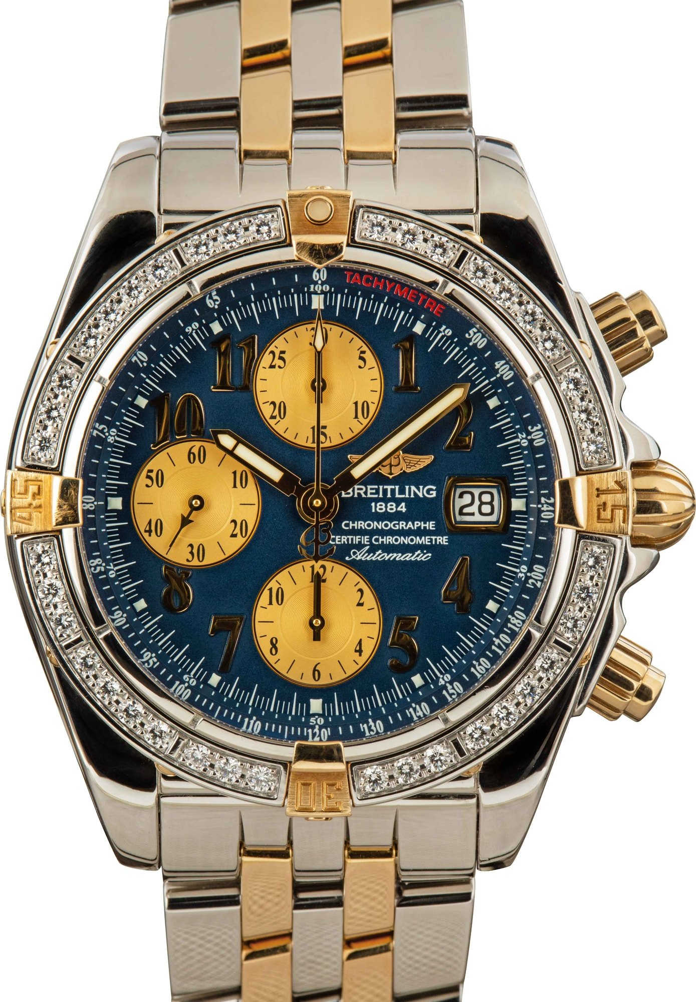 Breitling Chronomat Stainless Steel & Yellow Gold