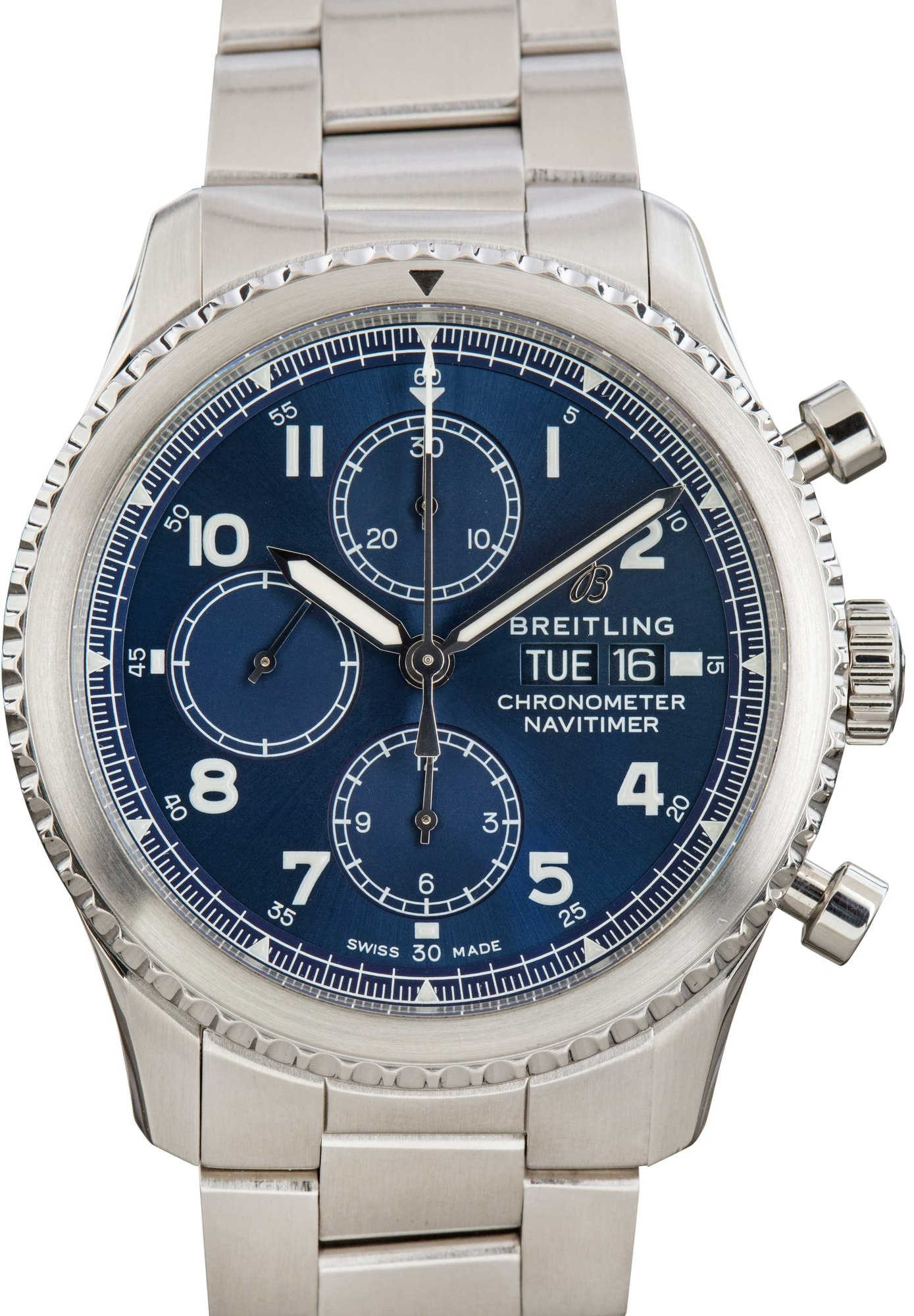 184178 Men's Breitling Navitimer Blue Dial