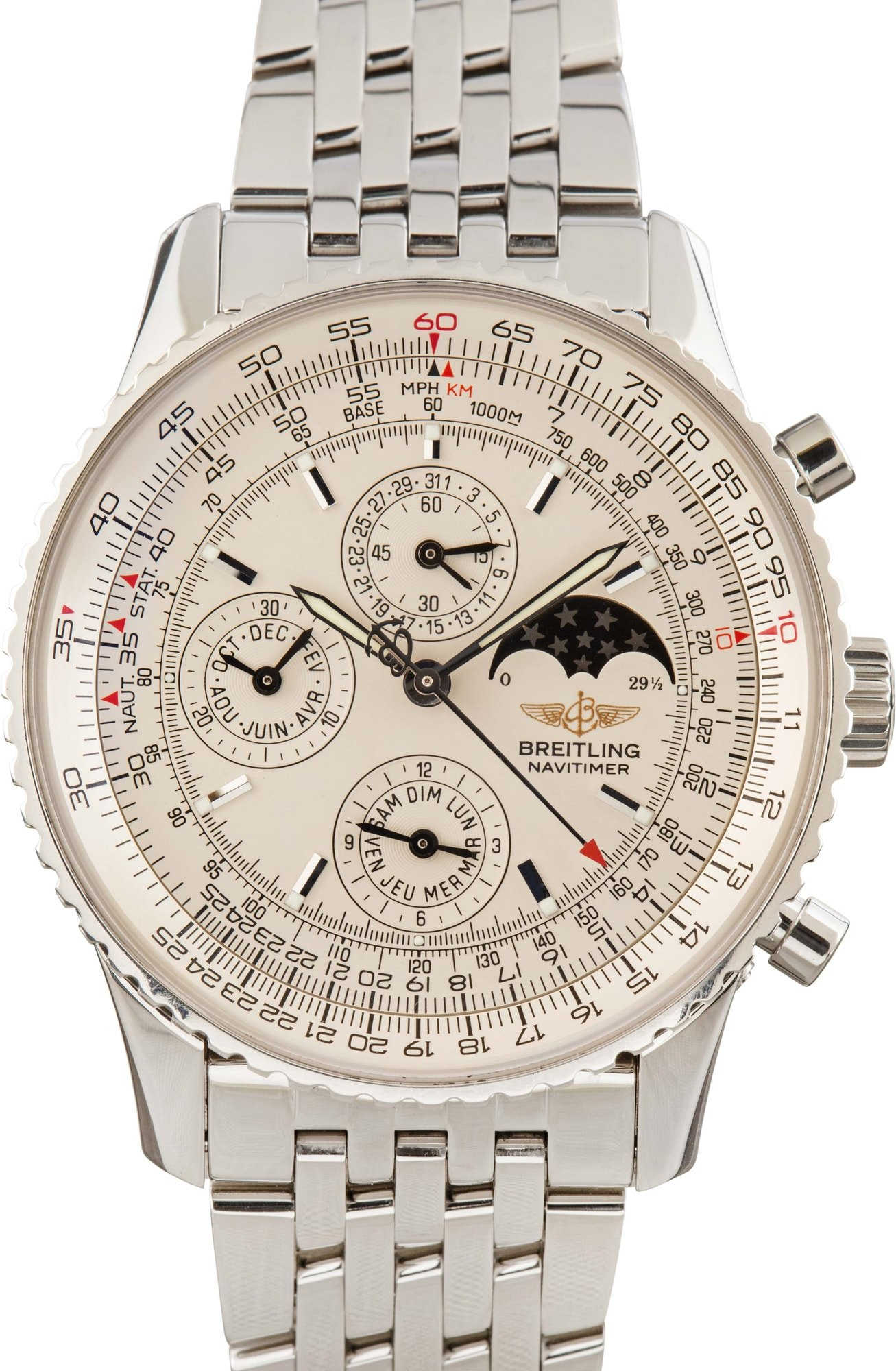 Breitling Navitimer Olympus Stainless Steel