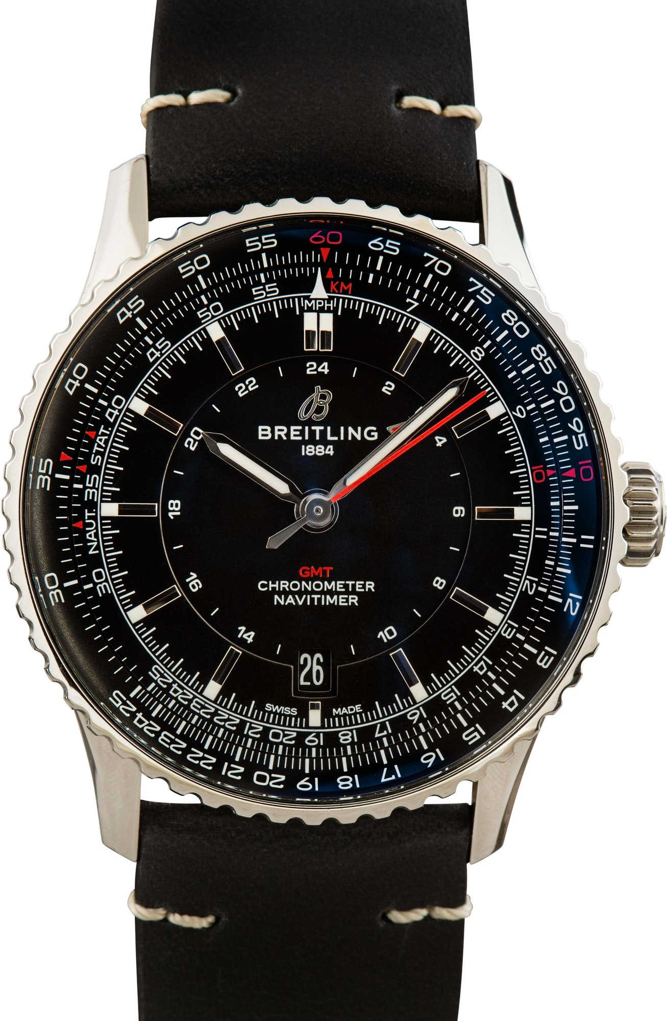 Breitling Navitimer GMT 41 Automatic Stainless Steel