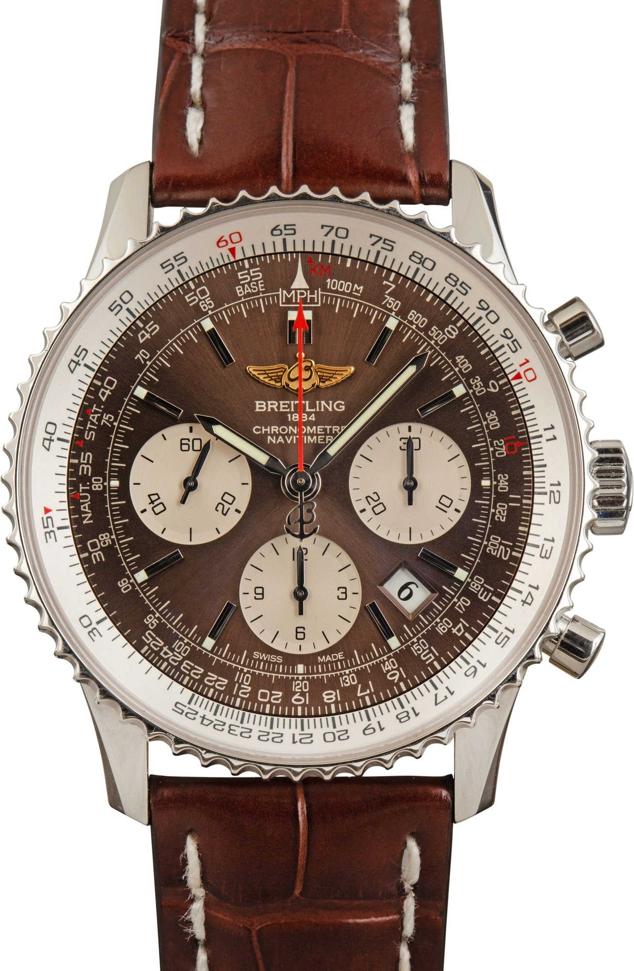 Breitling Navitimer B01 Brown Dial