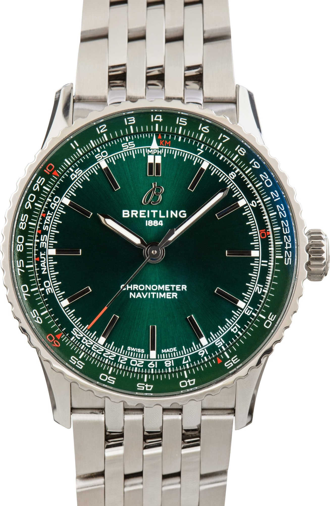 Breitling Navitimer Automatic 41 Green Dial