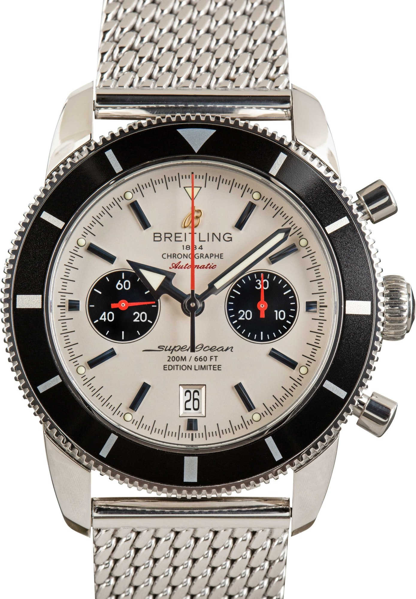 Breitling Superocean Heritage Chronograph A23320 Silver Dial