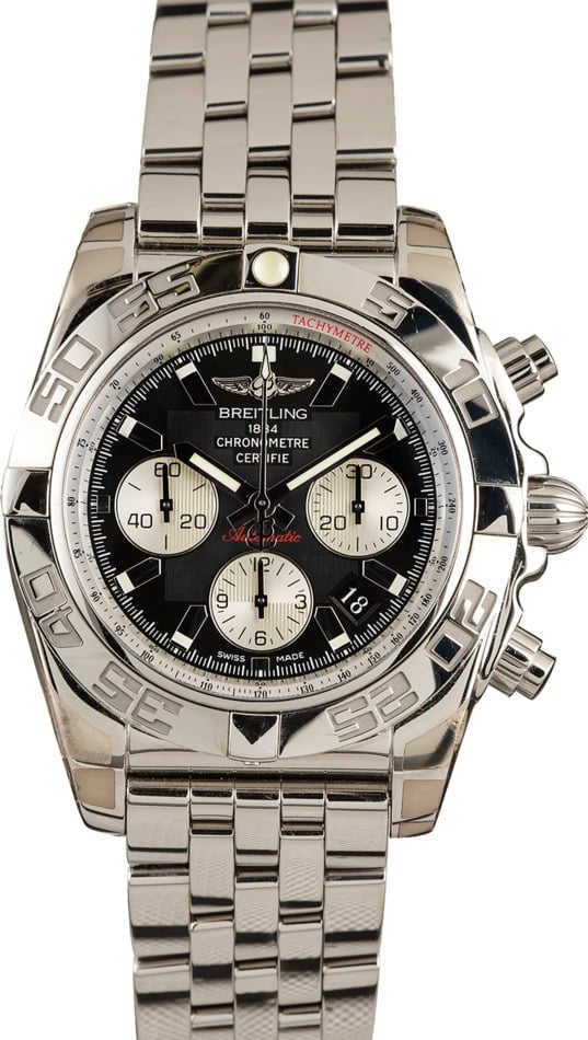 【BLANC..】 BM012-BLACK / M.BRN Buy New Breitling Chronomat AB011012/F546 | Bob's Watches