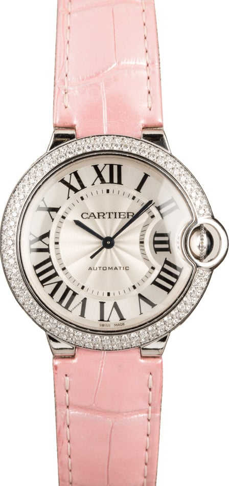 Cartier Silver Opaline 18k White Gold