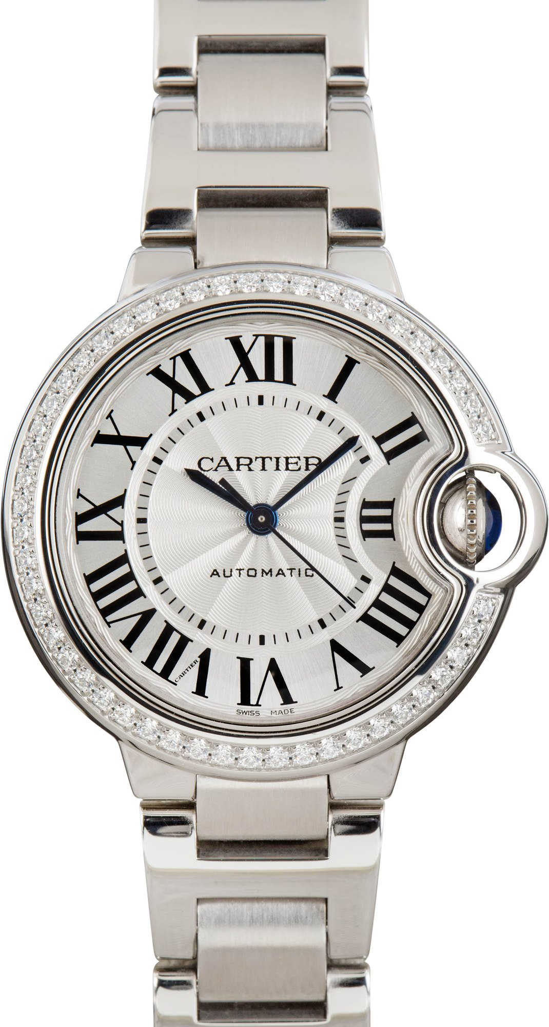 Cartier Ballon Bleu W4BB0023 Diamond Bezel