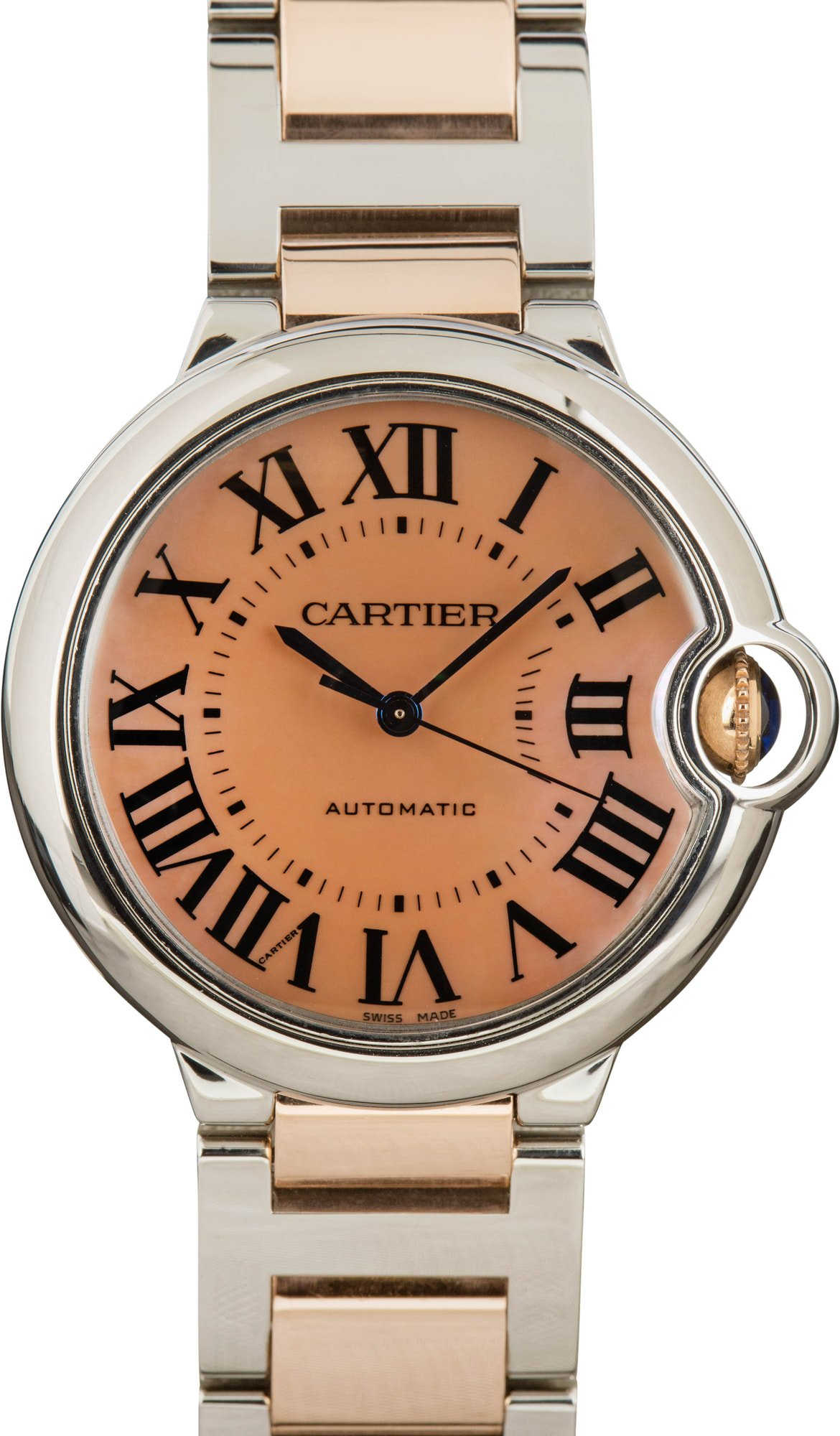 Pre-Owned Cartier Ballon Bleu De Cartier Roman Dial