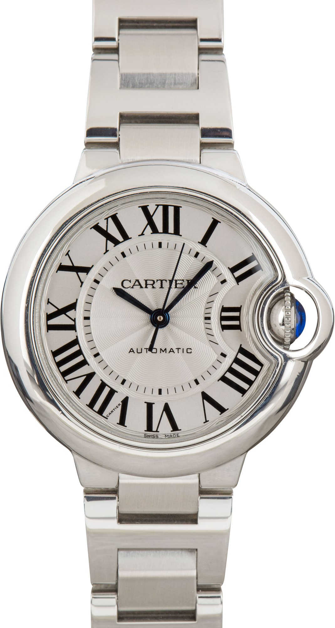 Ballon Bleu de Cartier Ref WSBB0044 Silver Roman Dial