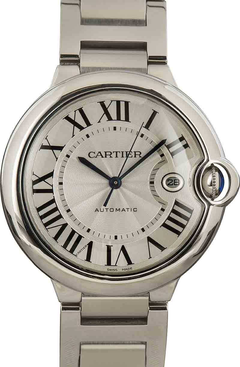 Pre-Owned Cartier Ballon Bleu Stainless Steel
