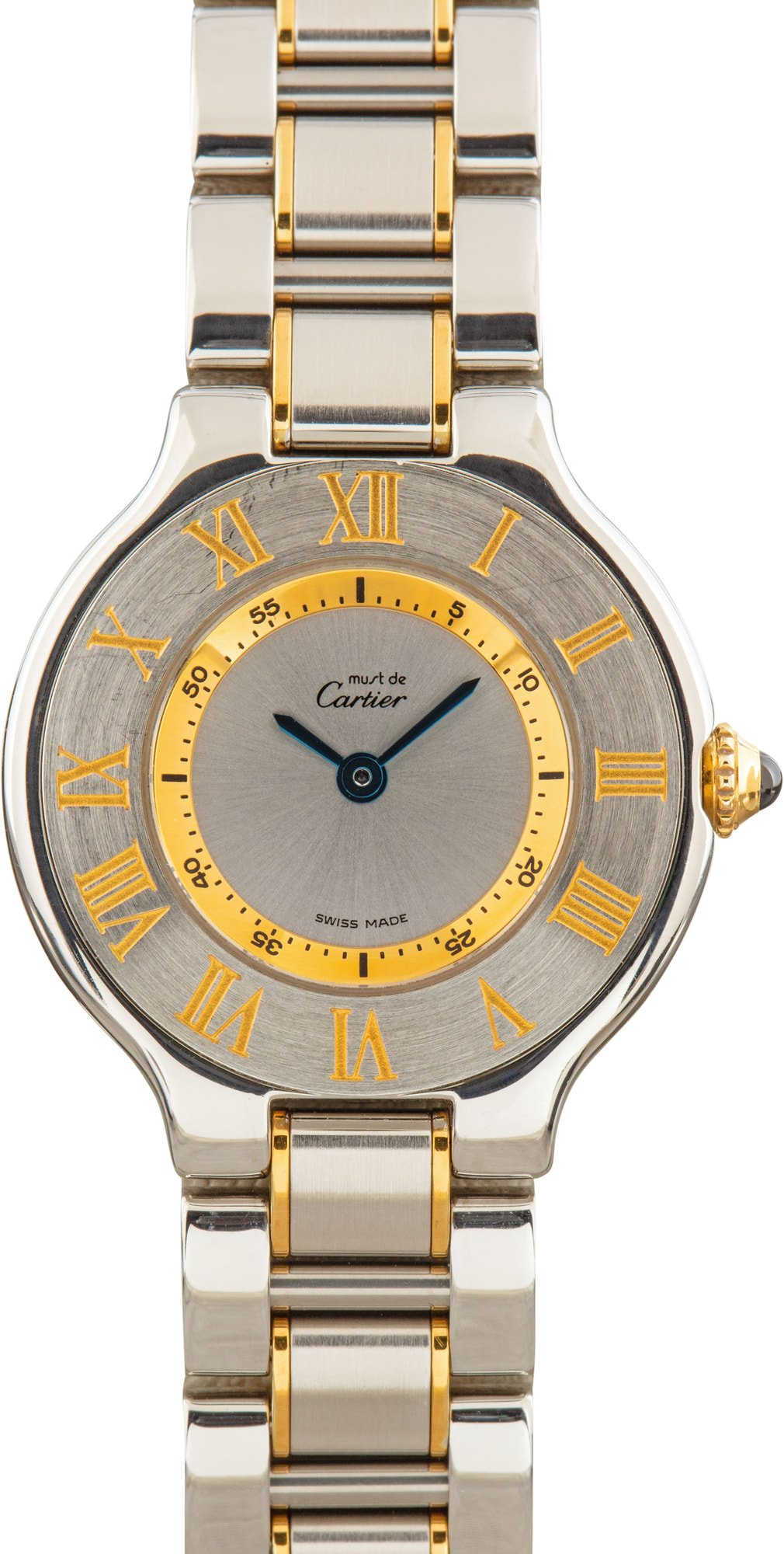 Cartier Must De 21 SM W10073R6 2コマ Cartier Must De 21 SM W10073R6 2コマ - メルカリ