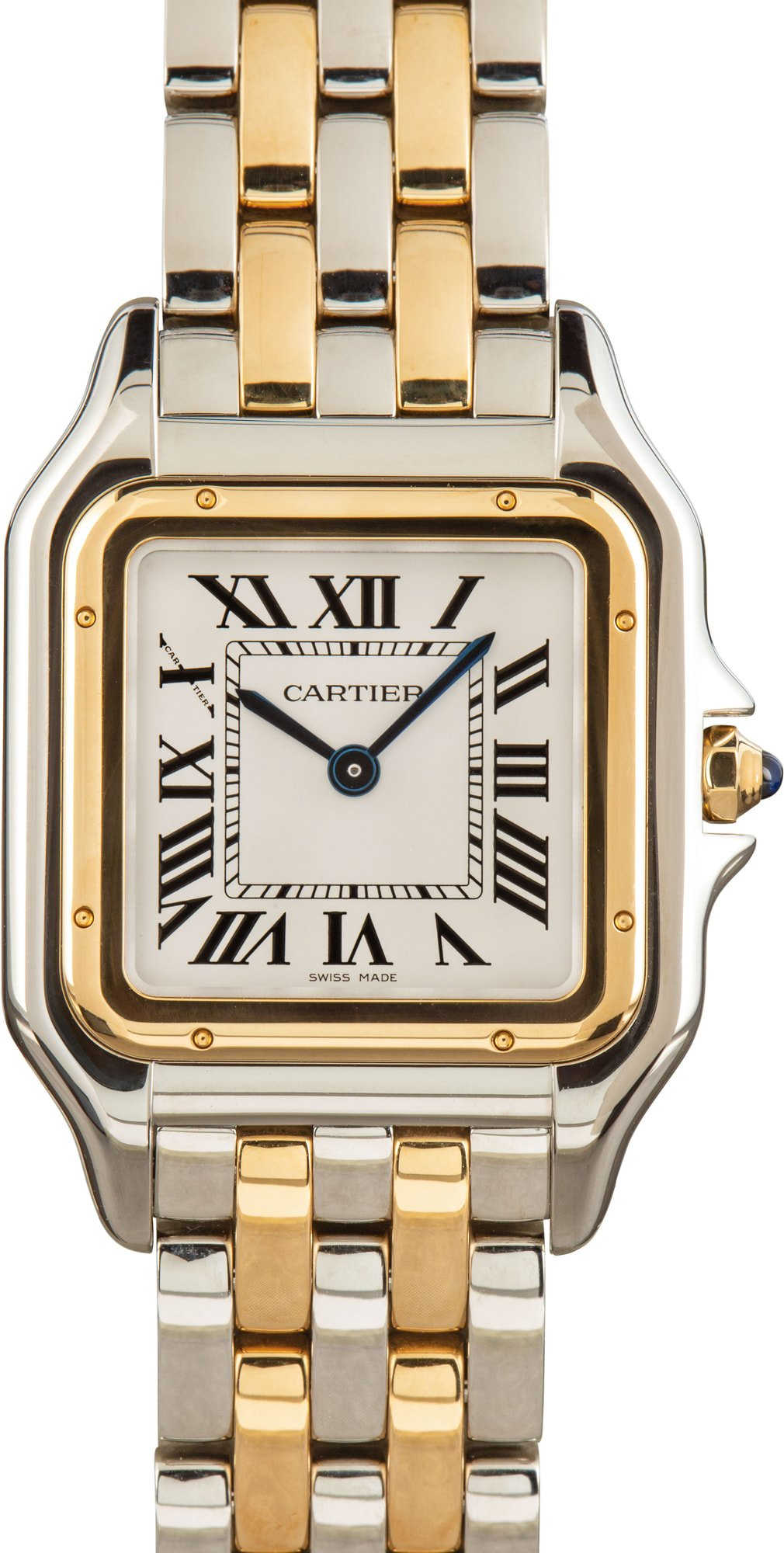 Used Panthere de Cartier Silver Roman Dial