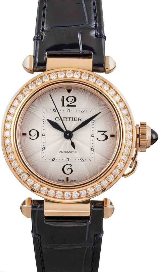 Pasha De Cartier 18k Rose Gold