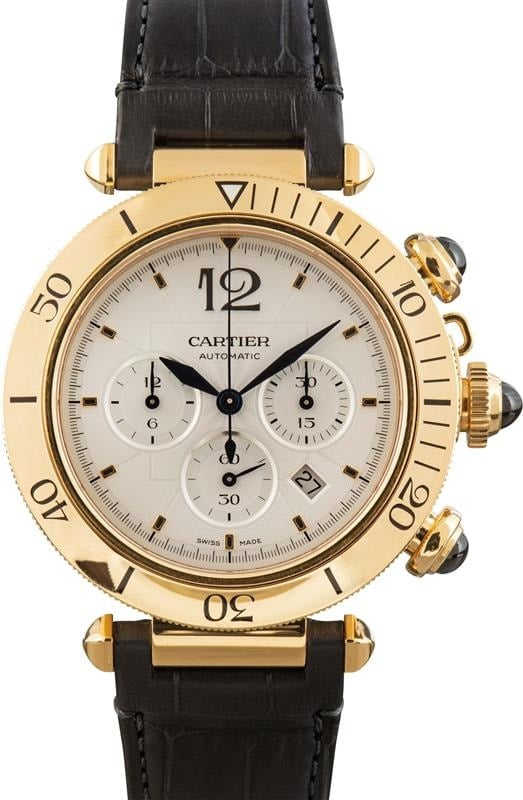 Pasha De Cartier WGPA0017 18k Yellow Gold