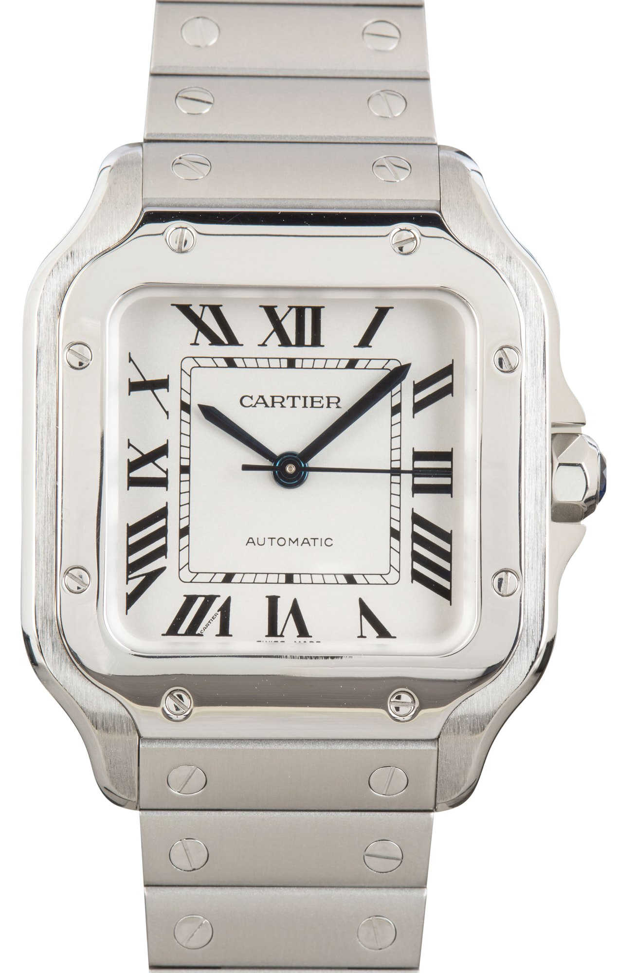 Santos De Cartier WSSA0010 Stainless Steel Medium Model