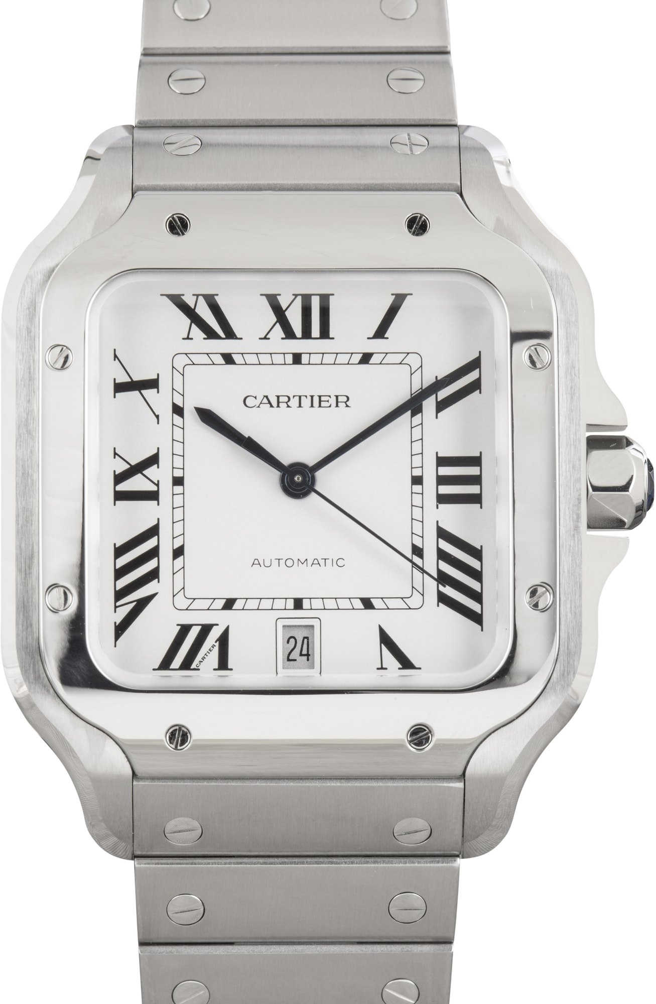 Santos de Cartier WSSA0018 Large Stainless Steel Model