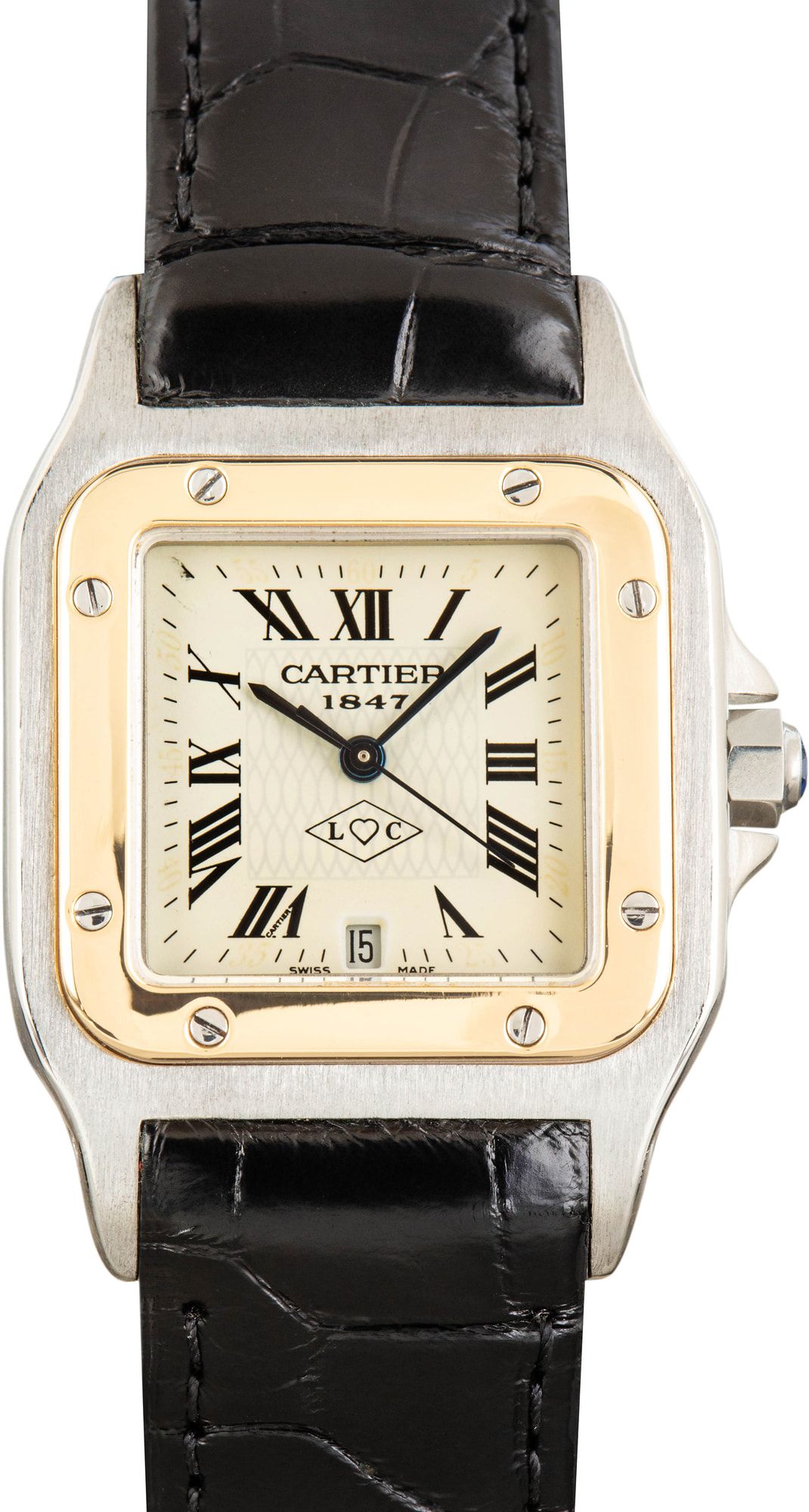 Buy Used Cartier Santos Galbee W200124D | Bob display picture 3