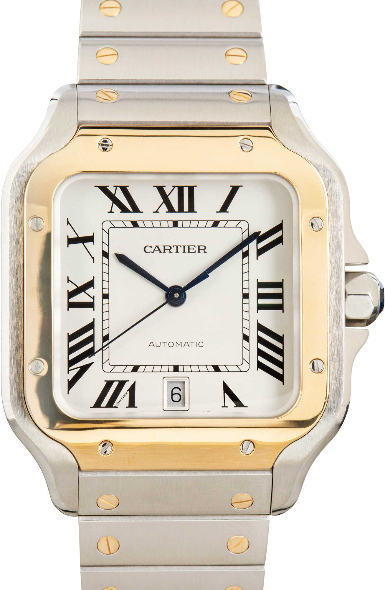 Cartier Santos Dumont W2SA0006 Large Two Tone Model