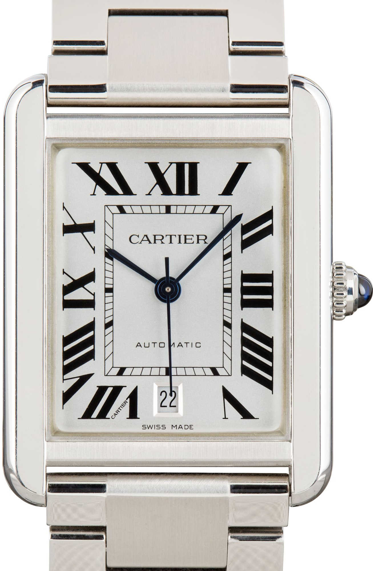 Cartier Tank Solo W5200028 XL Roman Dial