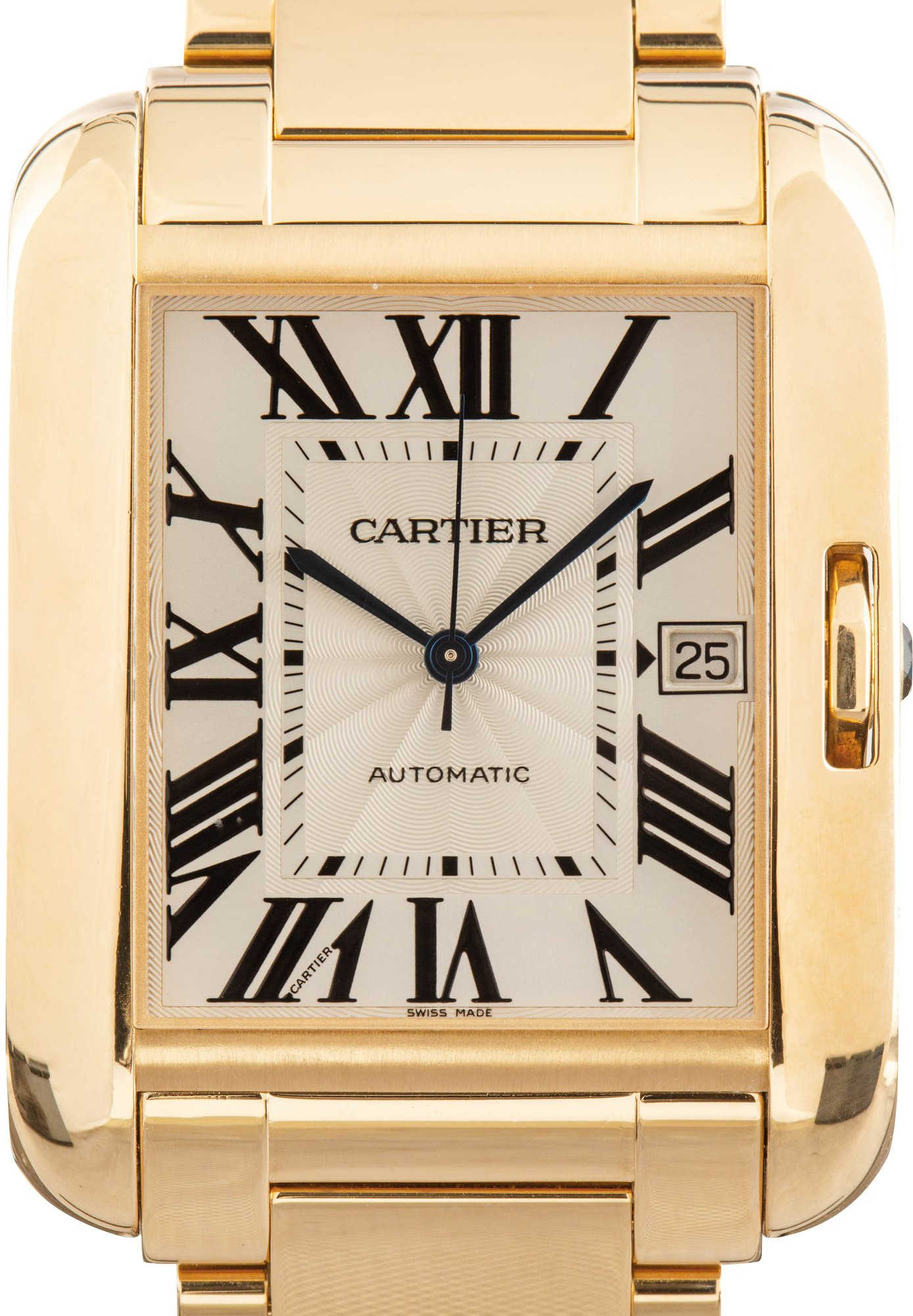 Cartier Tank Anglaise Ref W5310018 Yellow Gold