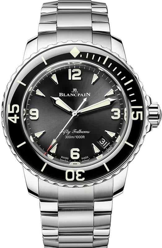 Blancpain Fifty Fathoms Automatique 5010 1130 71S Black Dial