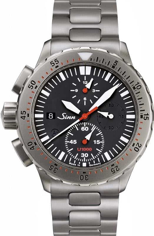 Sin U1000 Black Dial