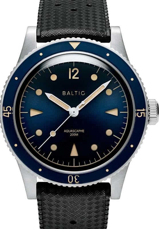 Baltic Aquascaphe Classic Blue Gilt Dial