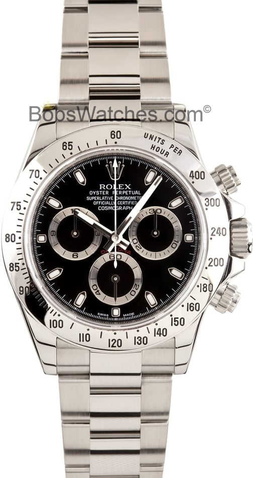Stainless Steel Rolex Daytona