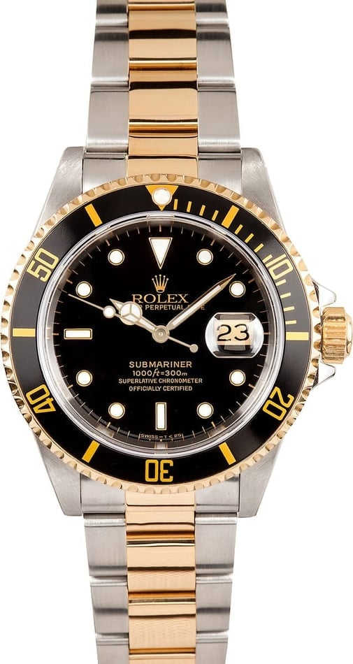Men's Pre-Owned Rolex Submariner Transitional 16803