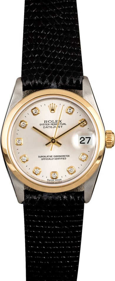 Rolex Mid-size Datejust 78243 Diamond Dial