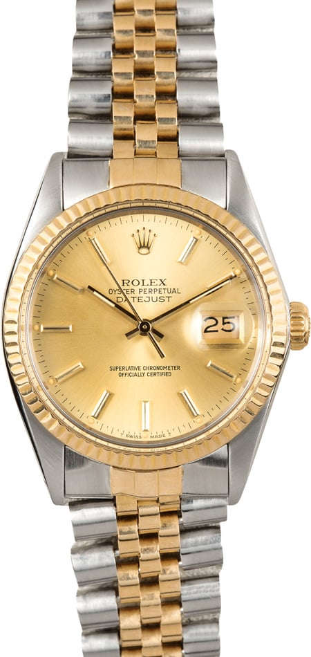 Buy Used Rolex Datejust 16013 Bob s Watches Sku 112967