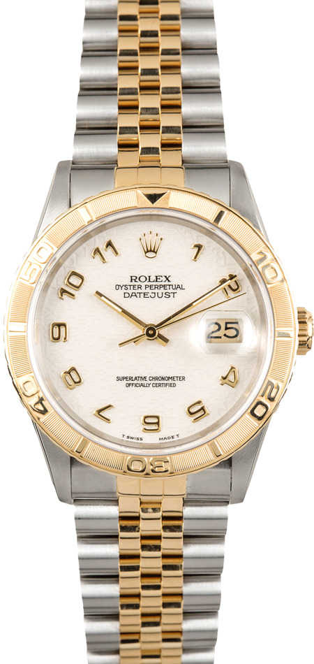 Rolex Two-Tone Datejust Thunderbird 16263 Jubilee