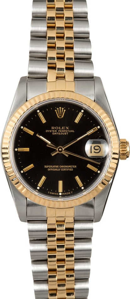 【AAKE】BUCKLE SLIT WARP OPS Rolex Datejust 68273 Watches - Bob's Watches