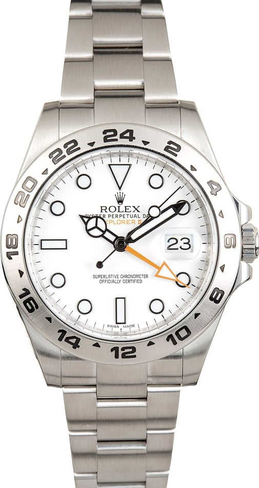 Buy Used Rolex Explorer II 216570 | Bob's Watches - Sku: 120837