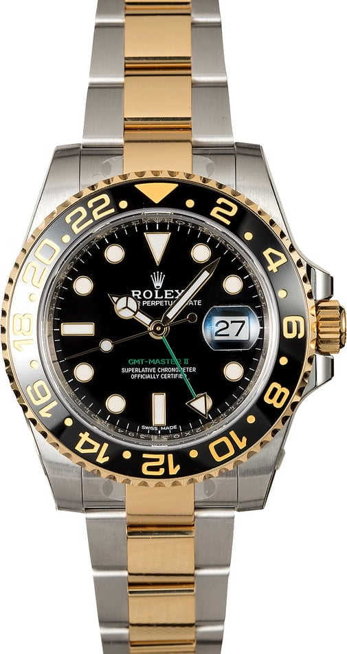 Rolex GMT-Master II Ref 116713 Two Tone Oyster Band
