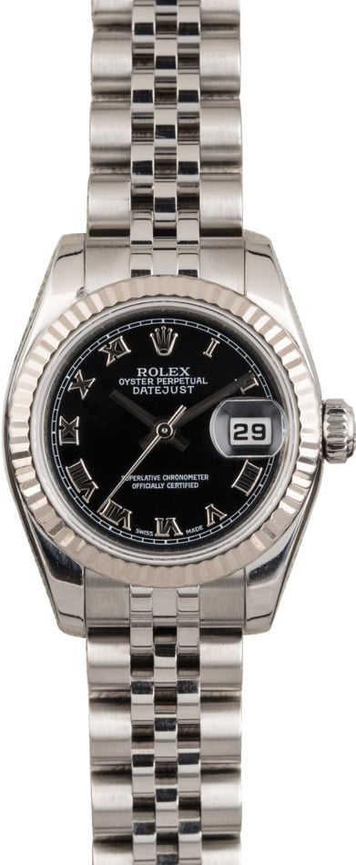Pre Owned Rolex Oyster Perpetual Lady Datejust 179174