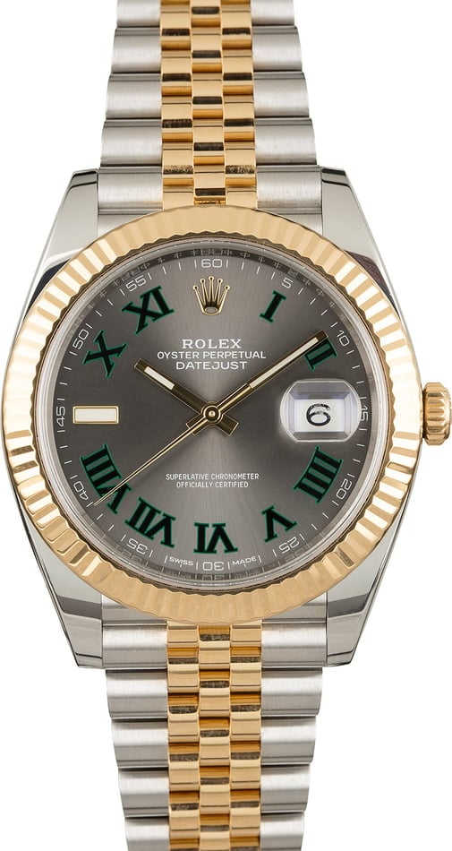 Unworn Rolex Datejust 41 Ref 126333 Two Tone Jubilee
